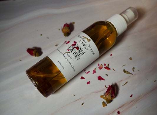 PetalBlush Botanical Body Oil (Rose Infused)