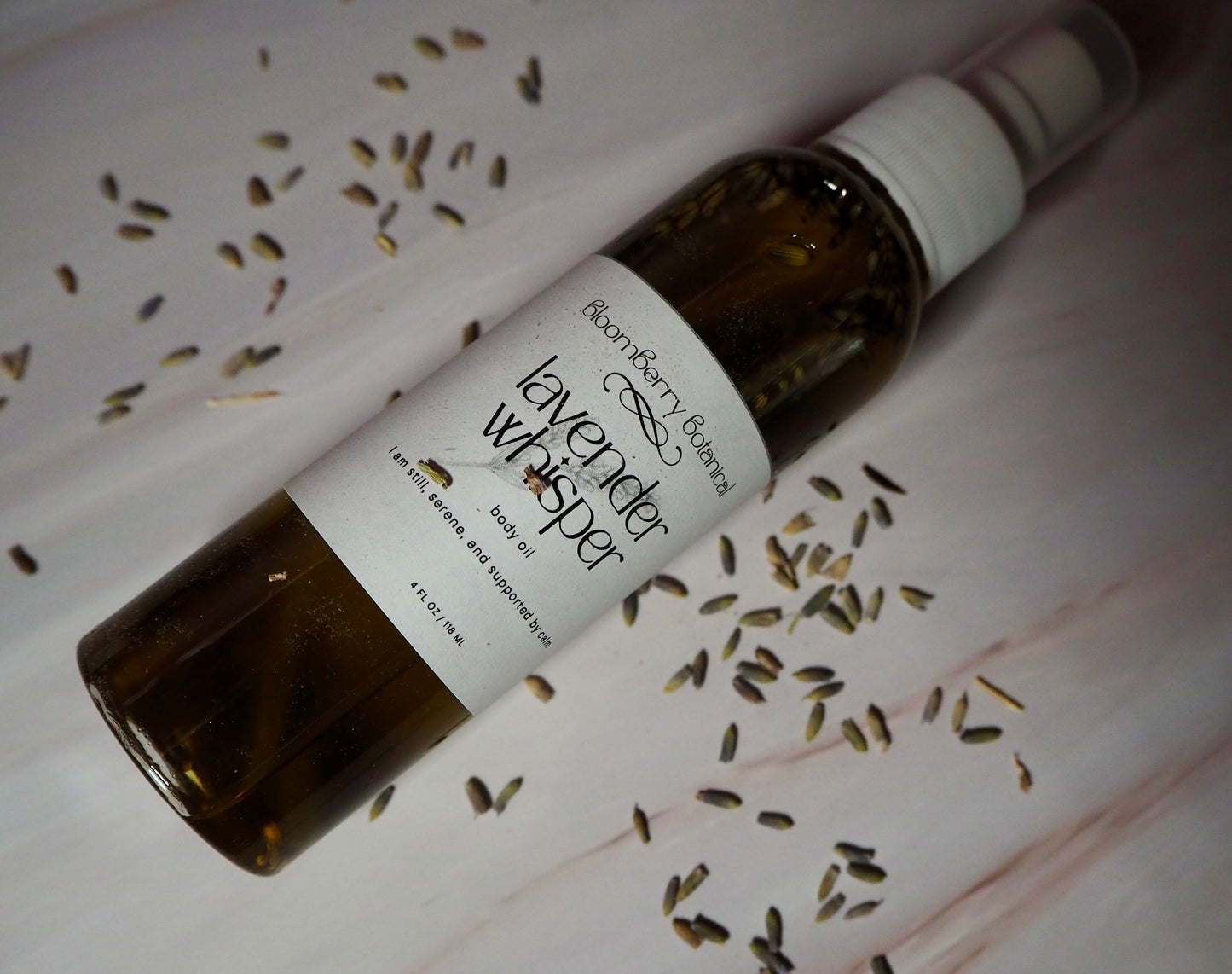 LavenderWhisper Botanical Body Oil (Lavender Infused)